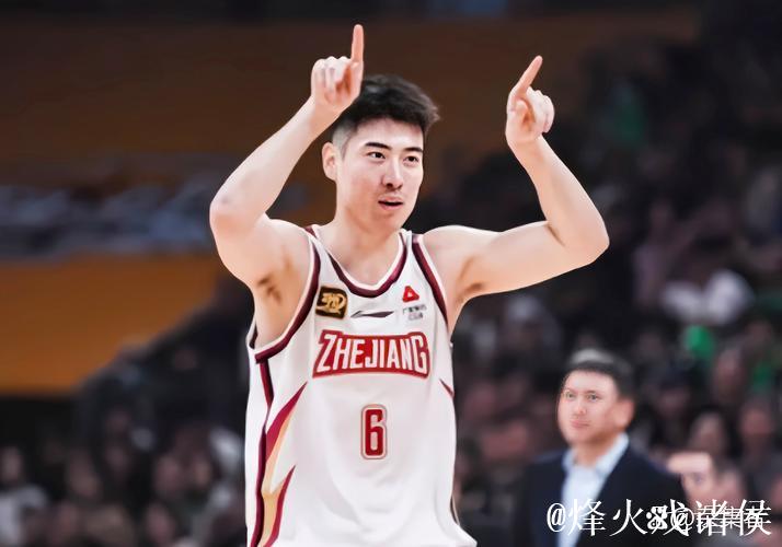 程帅澎15+10浙江6人上双大胜宁波 马奇32+8